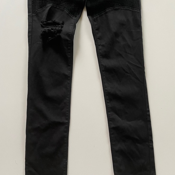 NWT Fashion Nova Midnight Assassin Black Jeans - Picture 4 of 6